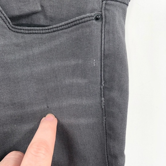 FRAME Jeans Le Skinny De Jeanne Grey Stretch Denim Gray Super Soft 27 Grays Inn - Picture 5 of 11